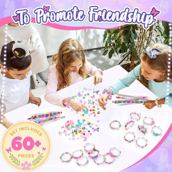 Educational Friendship Bracelet Craft Kit for Girls 5-12 - Spark Creativity! - Picture 5 of 7